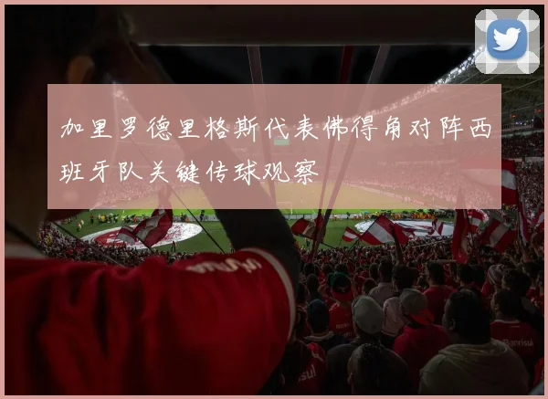 加里罗德里格斯代表佛得角对阵西班牙队关键传球观察